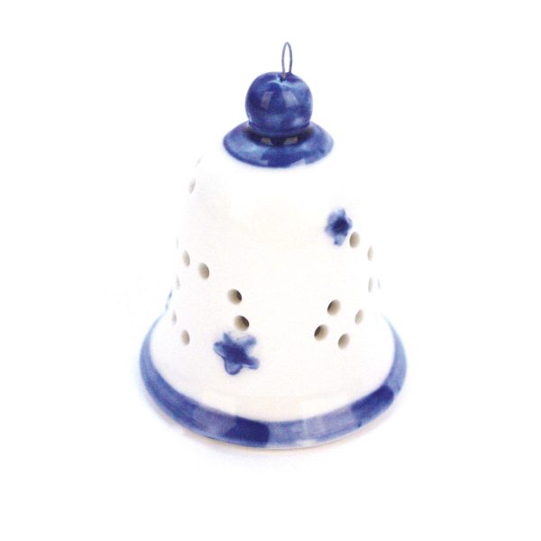 Kerstbel delfts blauw