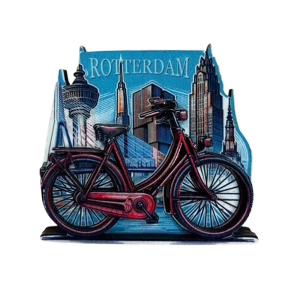 MDF magneet Rotterdam fiets