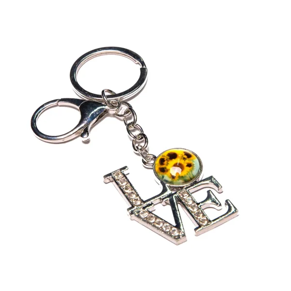 Sleutelhanger Love Sunflower