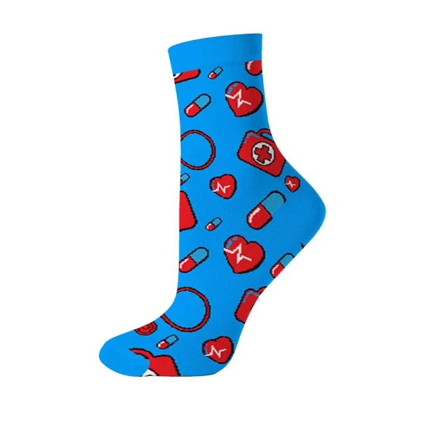 Sokken Nurse help blauw