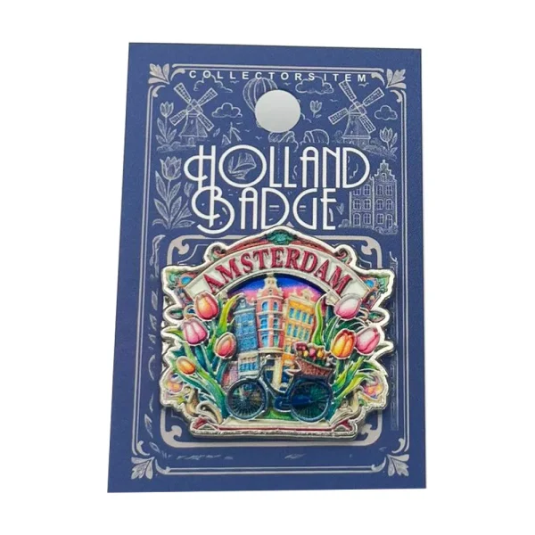 Pin Amsterdam bloeiende tulpen