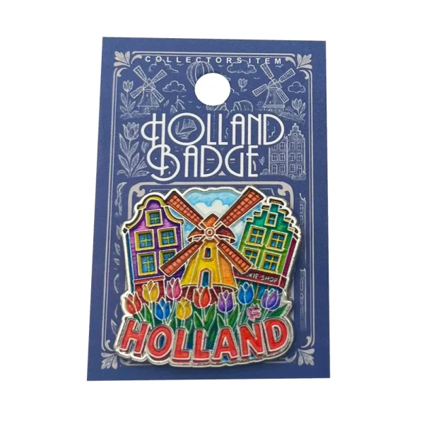 Pin Holland molen tulpen