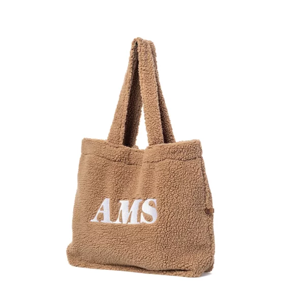 Teddybag schouder bruin AMS - Afbeelding 2